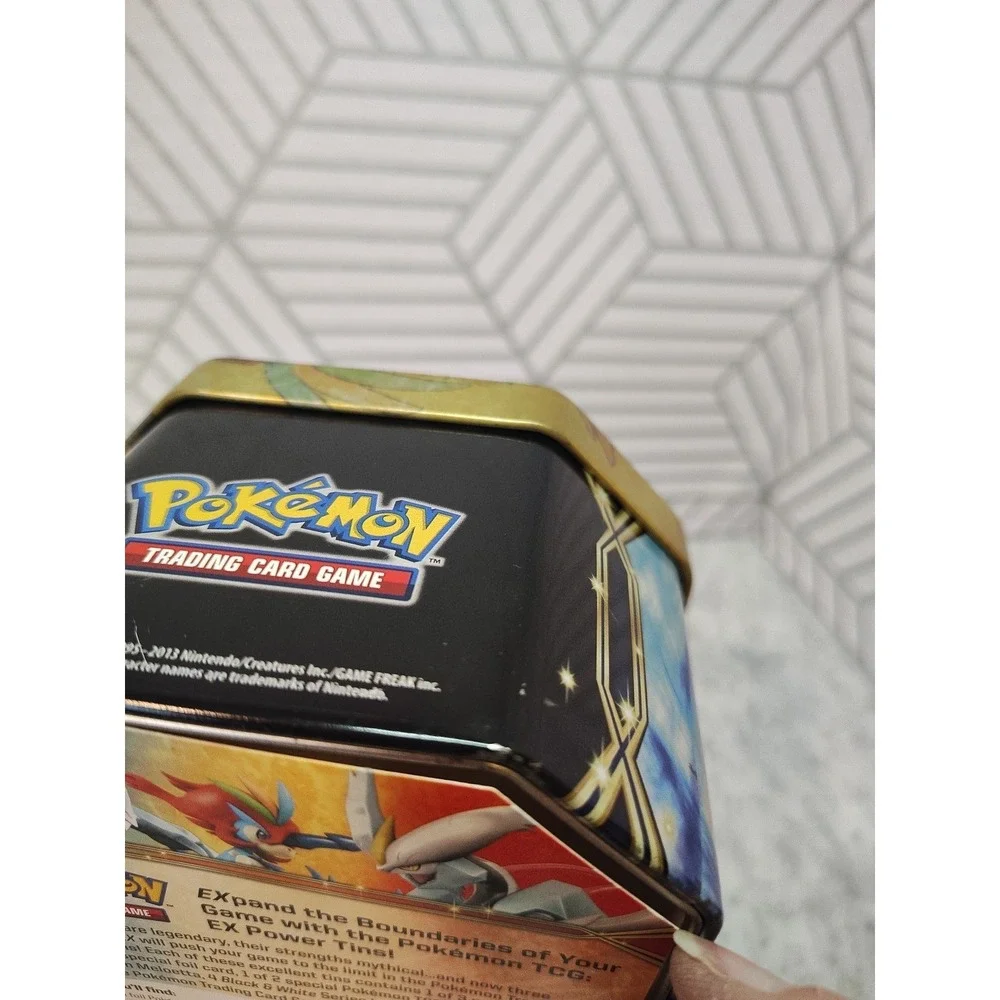 Empty! -‎ Pokemon TCG 2012 Spring Keldeo EX Collectors Tin No Cards